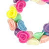 Pink Poppy - Bracelet Pastel Roses