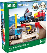 BRIO - Rail & Road Loading Set 32 piece