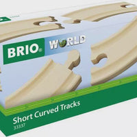 Brio - Short Curved Tracks 4 piece