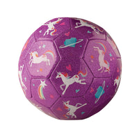 Crocodile Creek - Glitter Soccer Ball Unicorn Galaxy