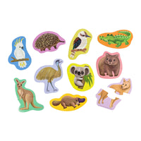 Crocodile Creek - Let's Begin 2 piece Puzzles Aussie Animals