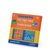 Crocodile Creek - Magnetic Game Tic-Tac-Toe & Checkers Dino
