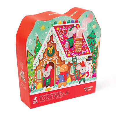 Crocodile Creek - Floor Puzzle 36 piece Gingerbread House