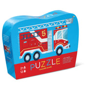 Crocodile Creek - Mini Puzzle 12 piece Fire Truck