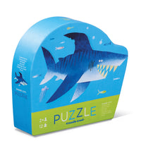 Crocodile Creek - Mini Puzzle 12 piece Shark City