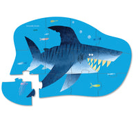 Crocodile Creek - Mini Puzzle 12 piece Shark City