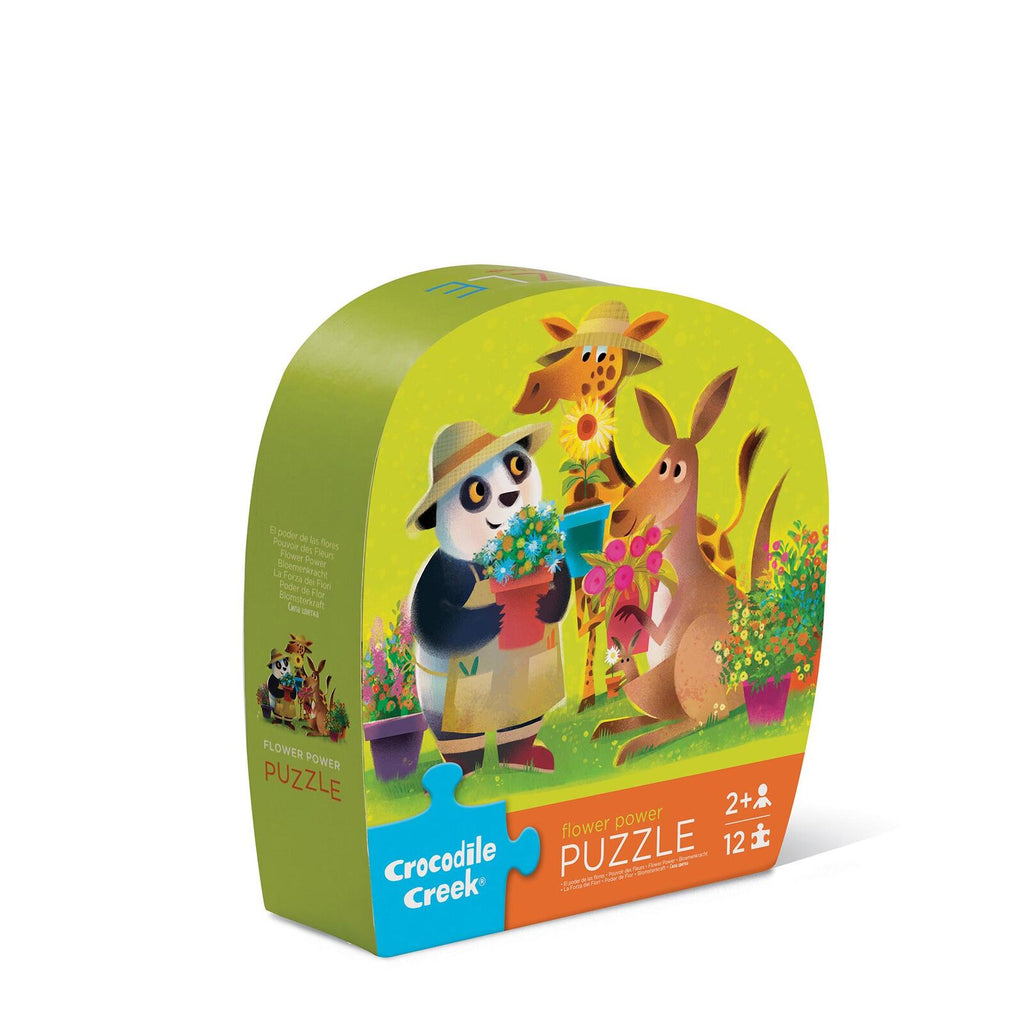 Crocodile Creek - Mini Puzzle 12 piece Flower Power