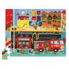 Crocodile Creek - Flat House Puzzle 50 piece Fire House