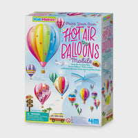 4M - KidzMaker Paint Your Own Hot Air Balloons Mobile