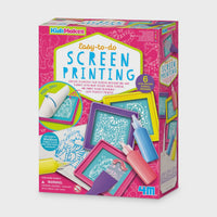 4M - KidzMaker Easy-to-Do Screen Printing