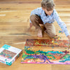 Crocodile Creek - Floor Puzzle 60 piece Above & Below Dinosaur