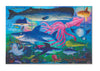 Crocodile Creek - Foil Puzzle 60 piece Shimmering Shark