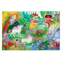 Crocodile Creek - Foil Puzzle 60 piece Magical Friends