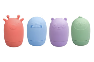 Koala Dream - Silicone Bath Pourers 4 piece Assorted