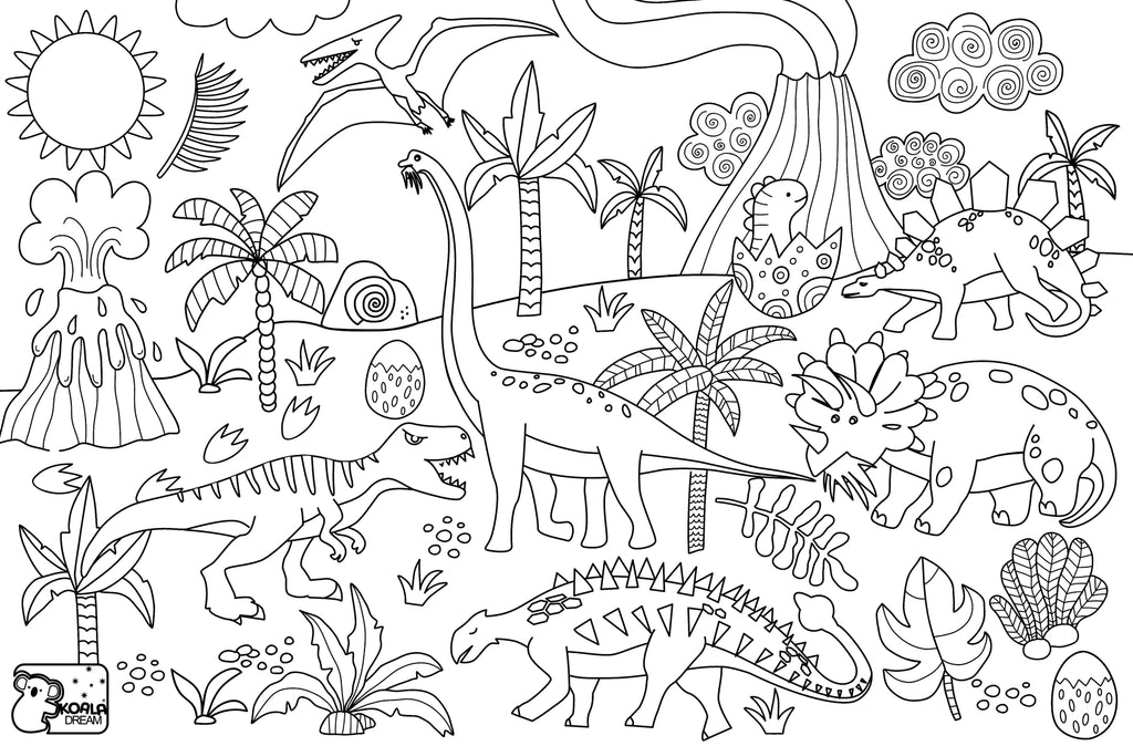 Koala Dream - Silicone Reusable Drawing Mat Sets Assorted