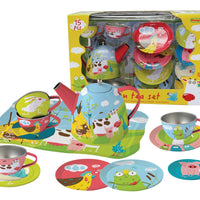 Champion - Tin Tea Set 15 piece Farm