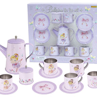 Champion - Tin Tea Set 13 piece Ballerina