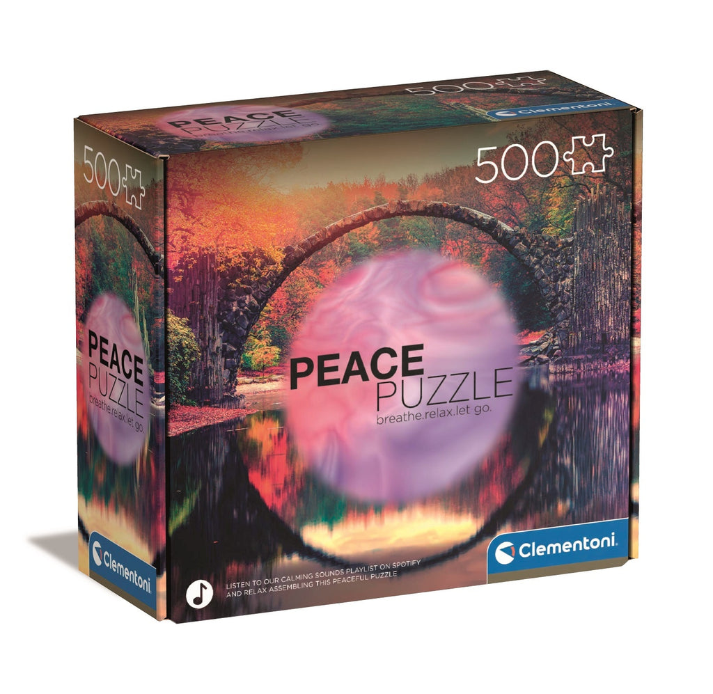 Clementoni - Puzzle 500 piece Peace Puzzle Mindful Reflection