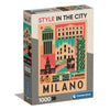 Clementoni - Puzzle 1000 piece Style in the City Milan