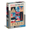 Clementoni - Puzzle 1000 piece Style in the City Paris