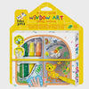 Haku Yoka - Window Art Jungle Animals