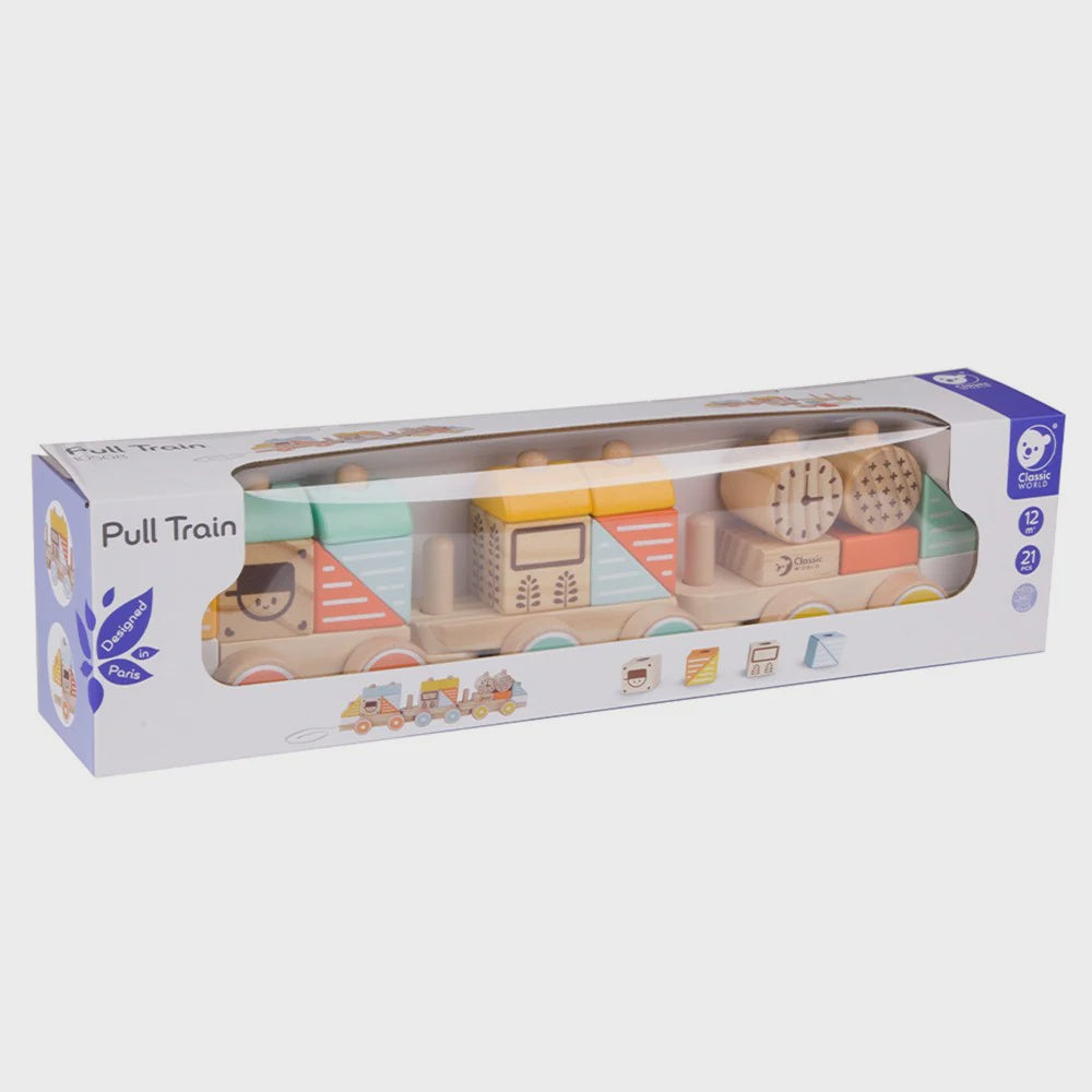Classic World - Pull Along Train