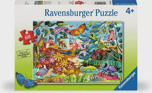 Ravensburger - Puzzle 60 piece Backyard Bug World
