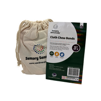Sensory Sensations - Cloth Chew Bands 6 piece