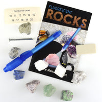 Kaper Kidz - Deluxe Fluorescent Rocks Science Kit