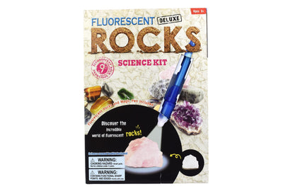 Kaper Kidz - Deluxe Fluorescent Rocks Science Kit