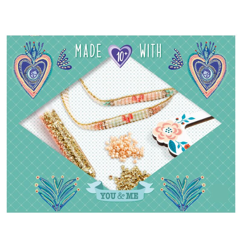 Djeco - You & Me Beads Set Miyuki and Hearts