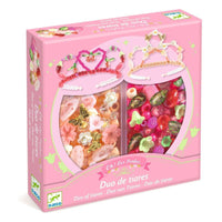 Djeco - Duo of Tiaras Bead Kit