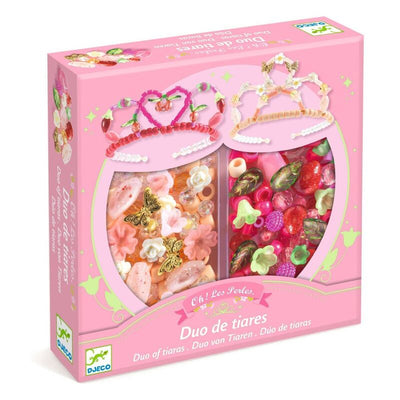 Djeco - Duo of Tiaras Bead Kit