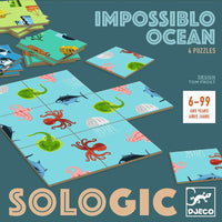 Djeco - Sologic Impossible Puzzle Ocean