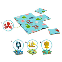 Djeco - Sologic Impossible Puzzle Ocean