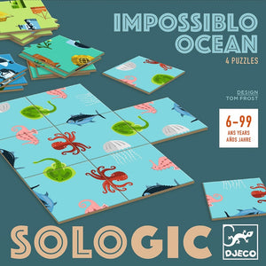Djeco - Sologic Impossible Puzzle Ocean