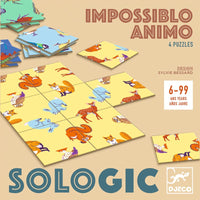 Djeco - Sologic Impossible Puzzle Animal