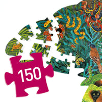 Djeco - Art Puzzle 150 piece Chameleon Puzzle