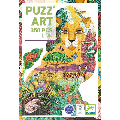 Djeco - Art Puzzle 350 Piece Lion