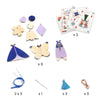 Djeco - Do It Yourself Bag Charms to Create Butterflies