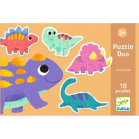 Djeco - Duo Puzzles Dinos