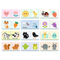 Djeco - Duo Puzzles Colours