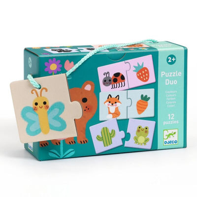Djeco - Duo Puzzles Colours