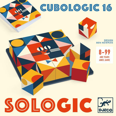 Djeco - Sologic Game Cubologic 16