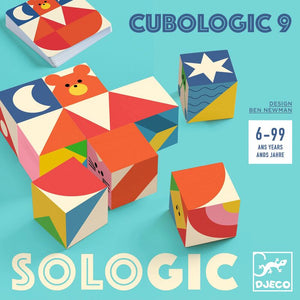 Djeco - Sologic Game Cubologic 9