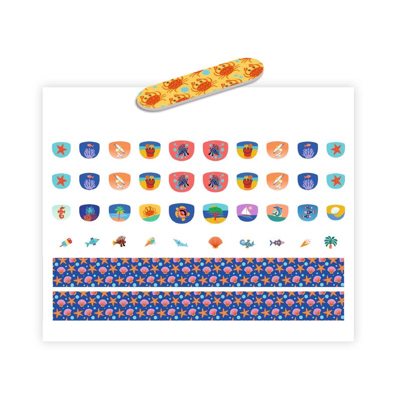 Djeco - Nail Stickers Assorted Styles