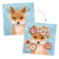 Djeco - 3D Pictures Floral Wreaths