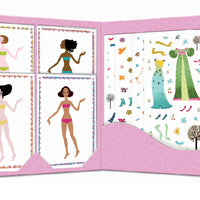 Djeco - Sticker & Paper Dolls Dresses Through the Seasons