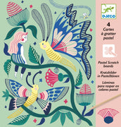 Djeco - Scratch Boards Fantasy Garden