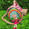 Himalayan Felt Co - Felt Pod Fairy Home Rainbow Shimmer